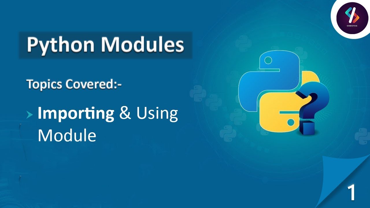 Importing Module in Python | Module in Python | Python Modules | Python Tutorial in Hindi