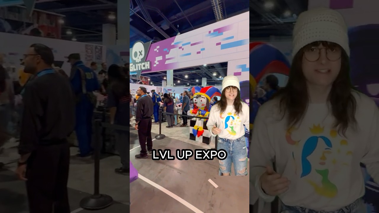 The Glitch Store at LVL UP EXPO was Awesome! #animation #lvlupexpo #glitchproductions #tadc