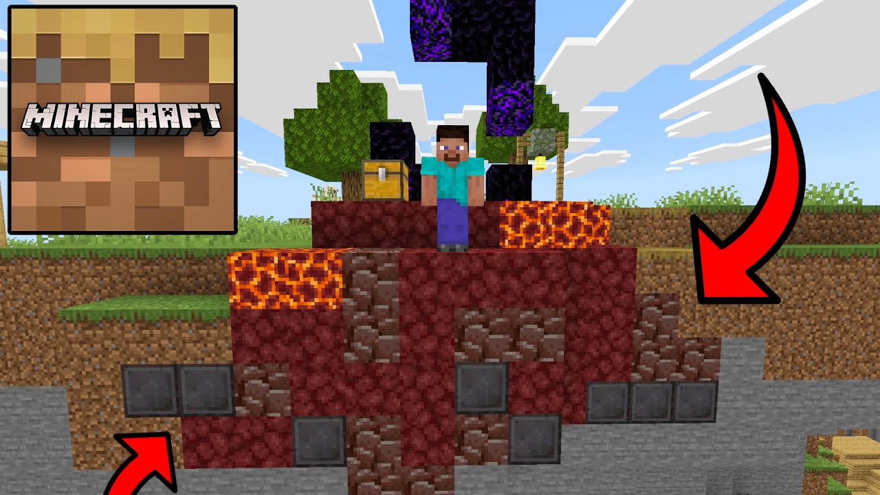 Пробная версия Minecraft — самый простой способ НАЙТИ и СОЗДАТЬ НЕЗЕРИТ (СЕКРЕТНЫЙ РАЗРУШЕННЫЙ ПО...