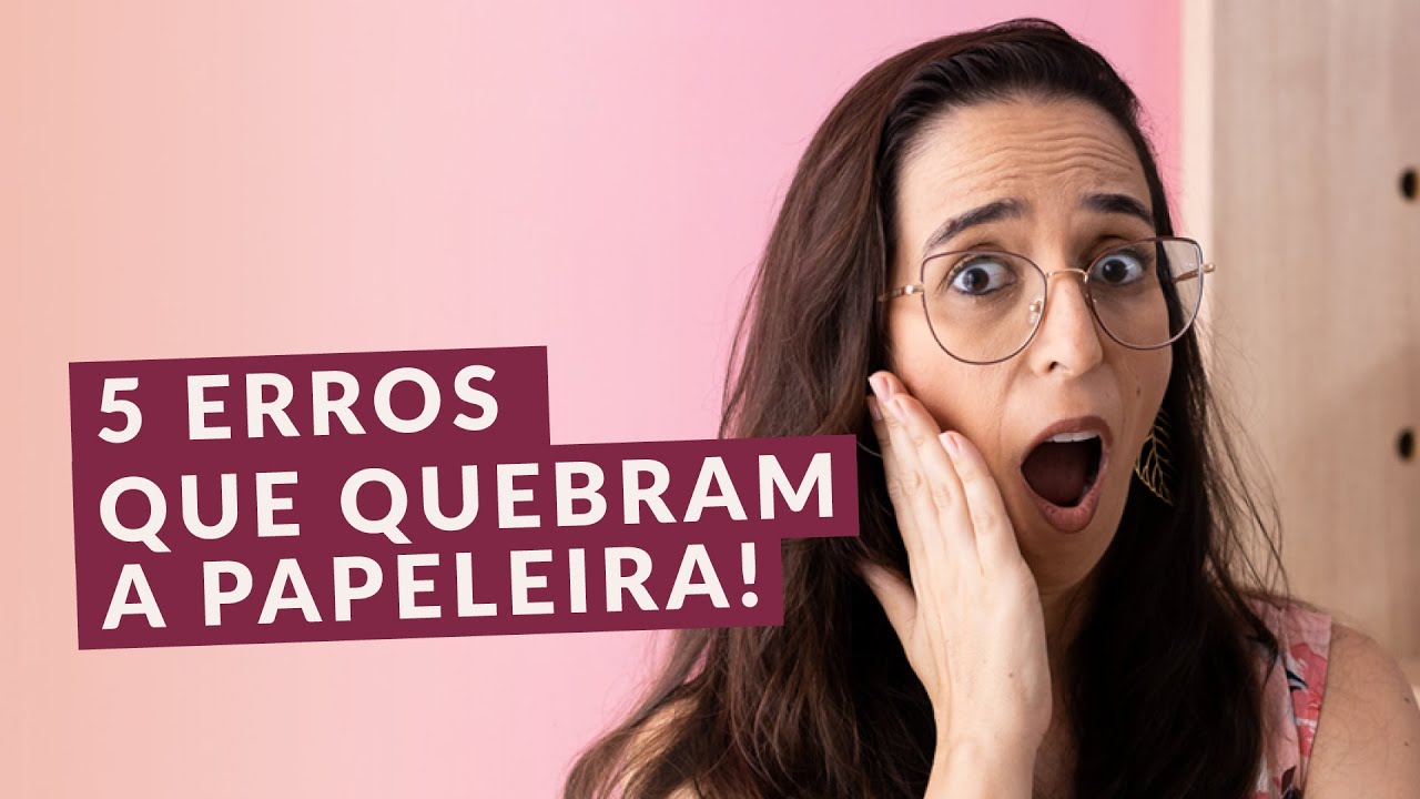 5 erros FATAIS na Papelaria Personalizada — E como evitar!