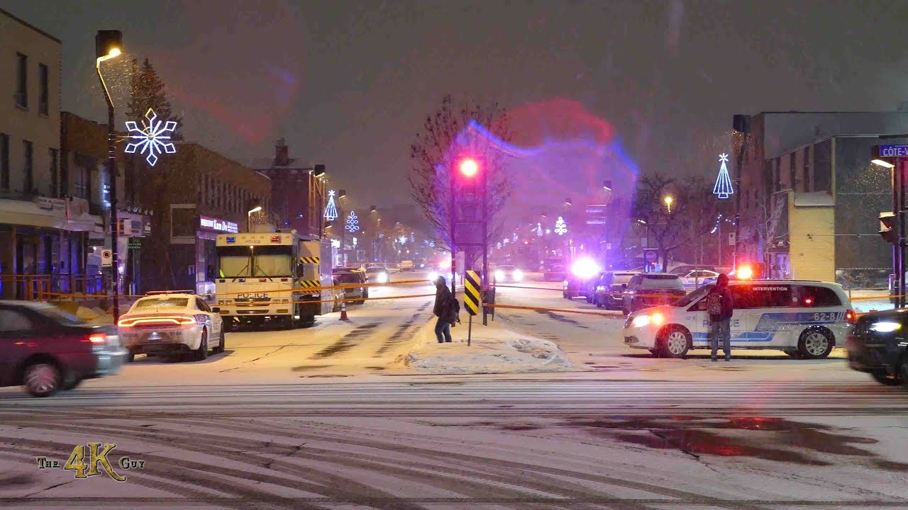 Montréal: Meurtre à la station Côte-Vertu / First murder of the year at metro station 2-15-2020