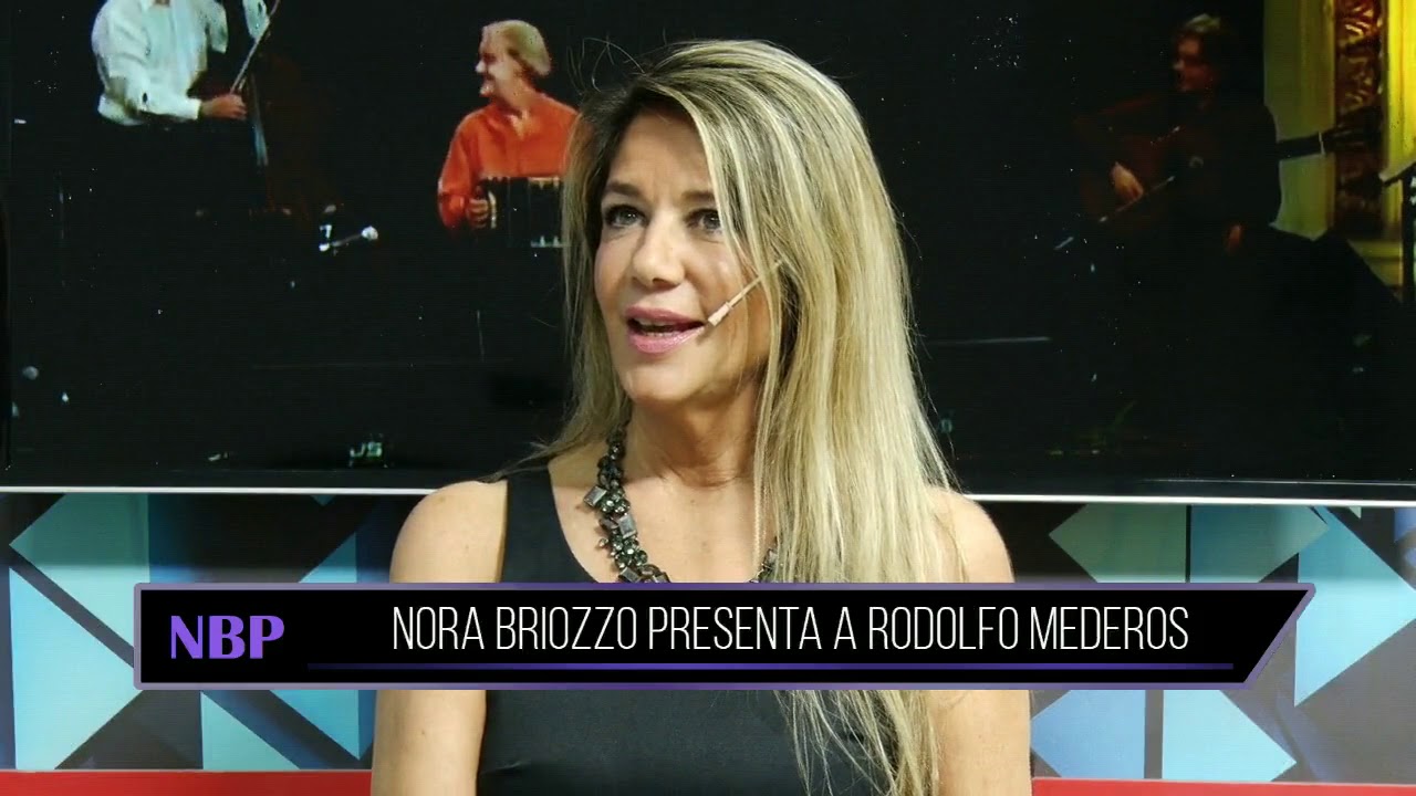 NORA BRIOZZO PRESENTA: Rodolfo Mederos