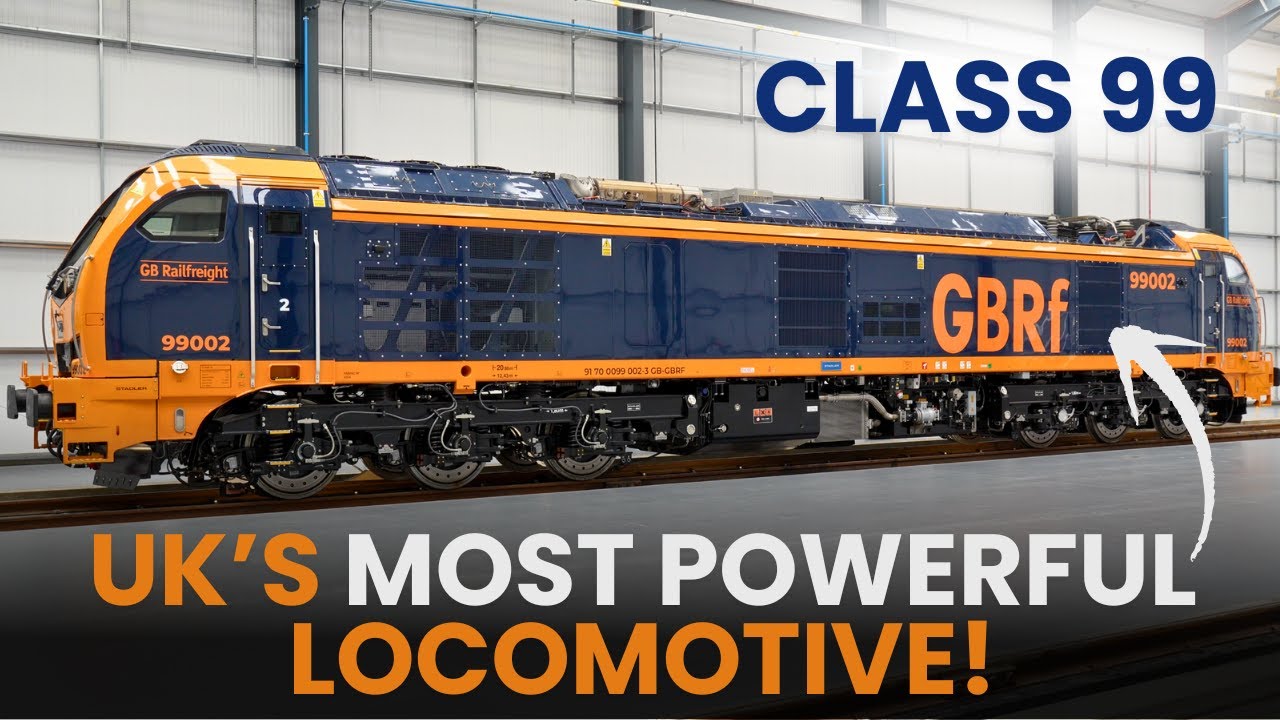 Inside a Class 99 – The UK’s Most Powerful Locomotive