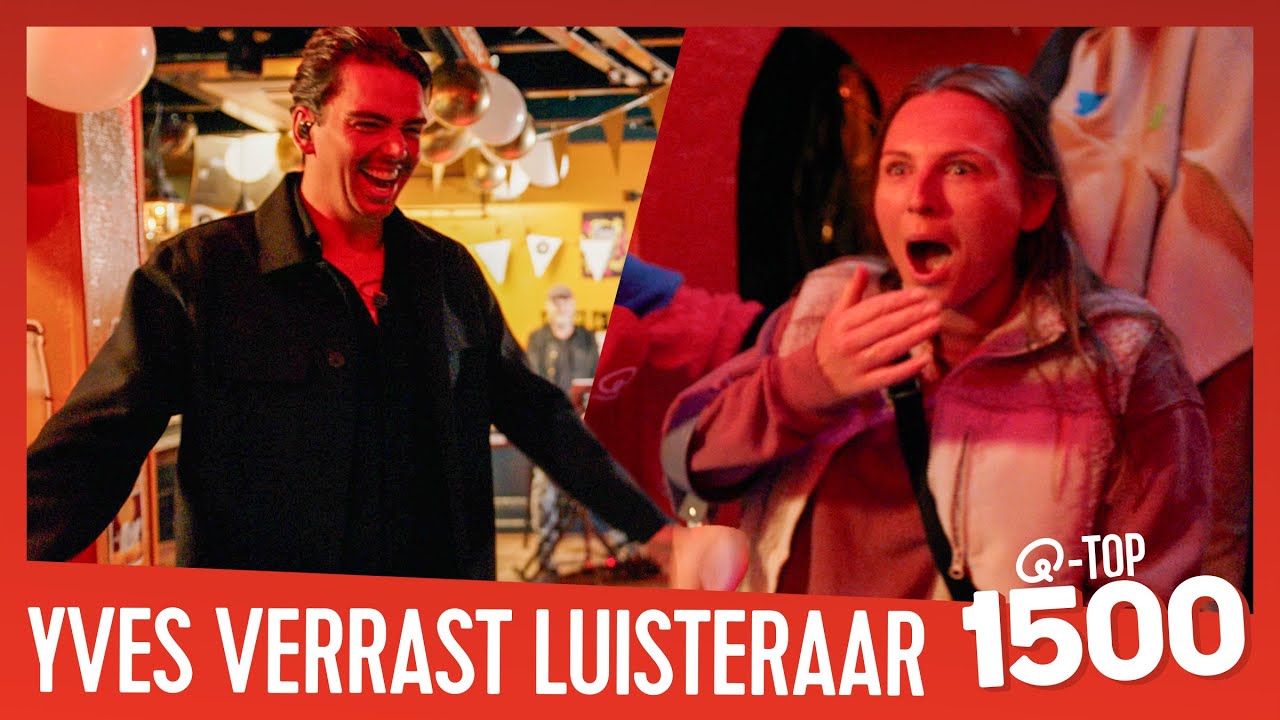 'ROT OP!' Q-luisteraar in shock door surprise Yves Berendse // Q-top 1500