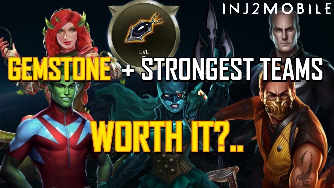 Сильнейшие команды (но с драгоценными камнями) | Injustice 2 Mobile