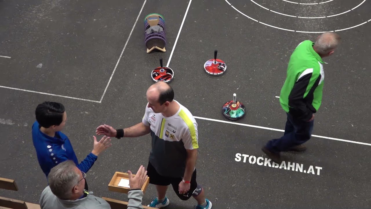 Internationaler Solo Stocksport Cup 2021, Finale der Herren, Christian Hobl gegen Markus Karl