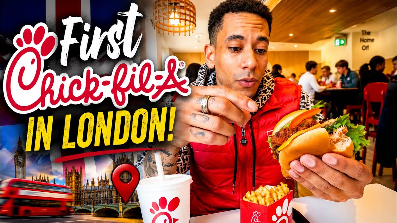 FIRST Chick-fil-A in LONDON! [Review]