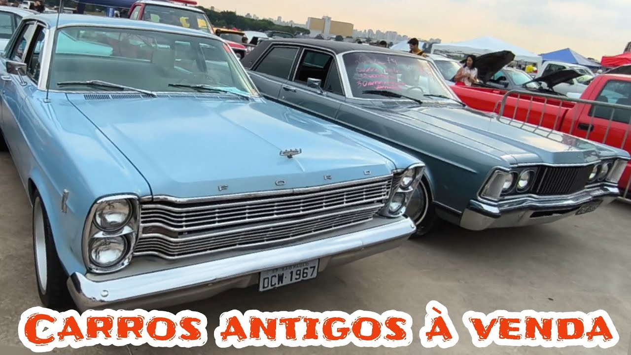 OLHA SÓ TODOS À VENDA 8º ENCONTRO E EXPOSIÇÃO DE CARROS ANTIGOS NO CAMPO DE MARTE  SÃO PAULO PARTE 2