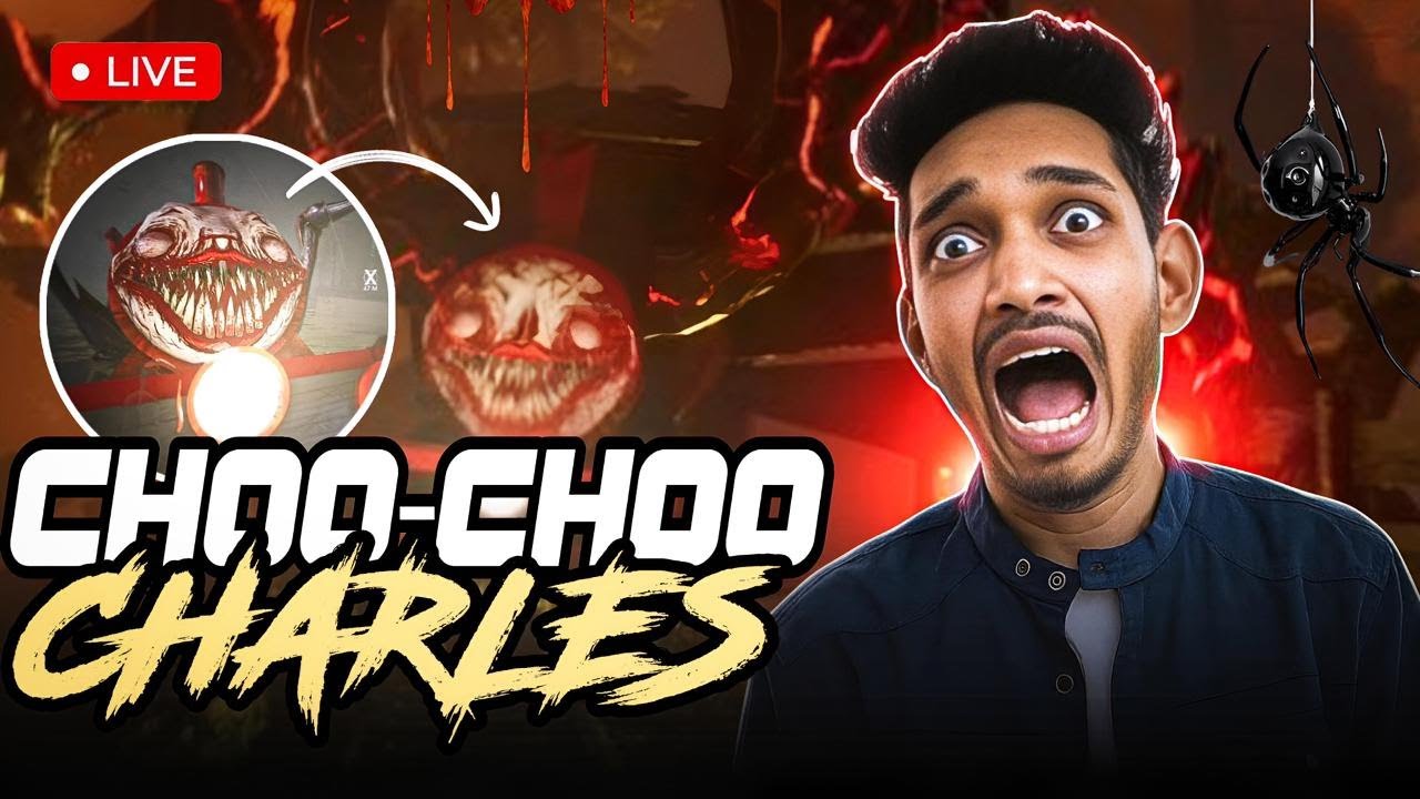 Choo Choo Charles Monster Train with Sajid Gaming #shortslive #horrorgaming #granny