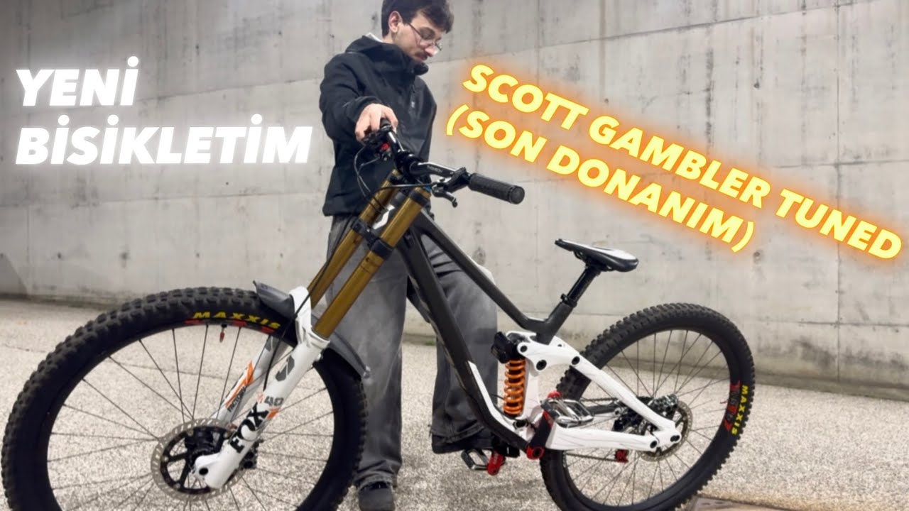 YENİ BİSİKLETİM SCOTT GAMBLER TUNED(SON DONANIM!!!) İNCELEME VLOG
