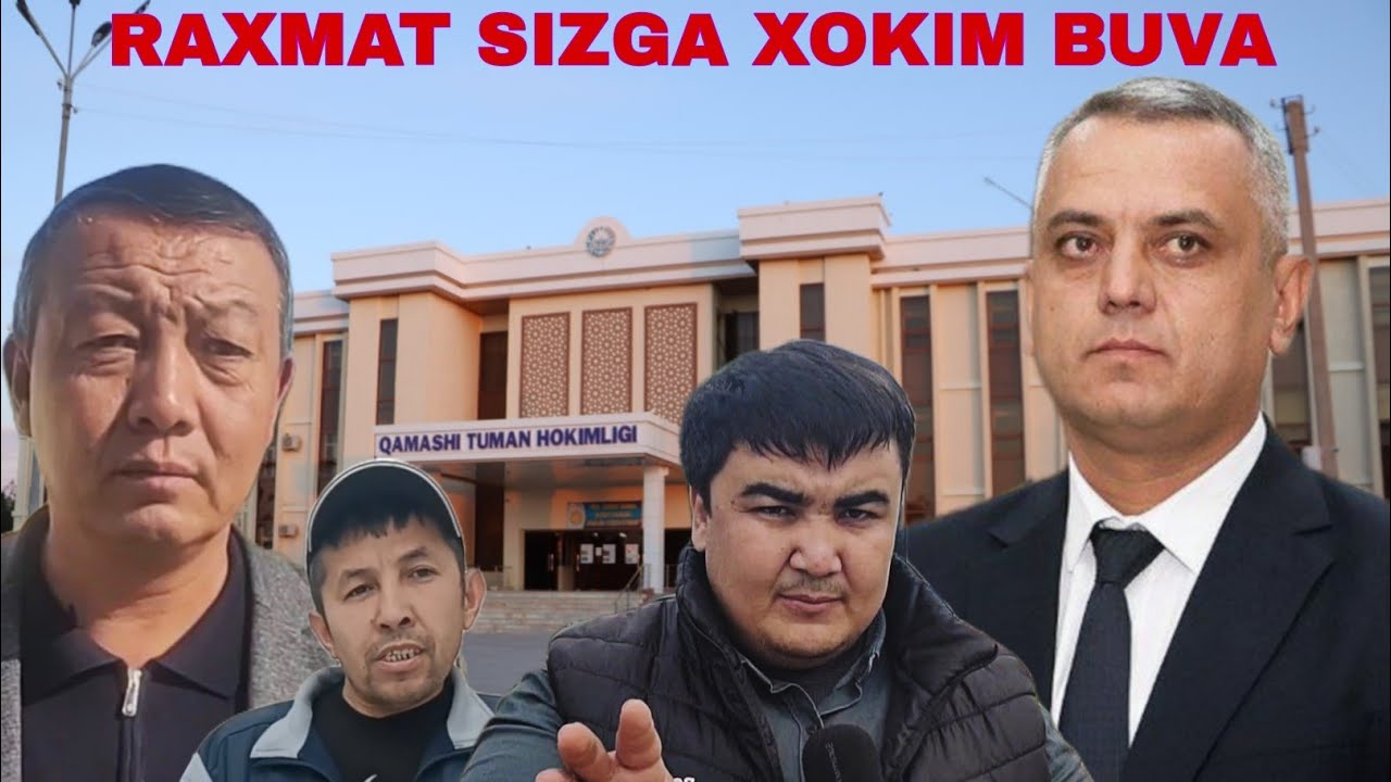 QASHQADARYO QAMASHI TUMANI MU'AMMO XAL BULDI XAMMAGA RAXMAT!!