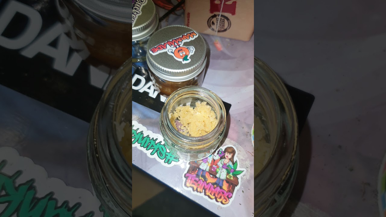 cannabis extracts jelly breath, buckeye purple and marmalade review and dab