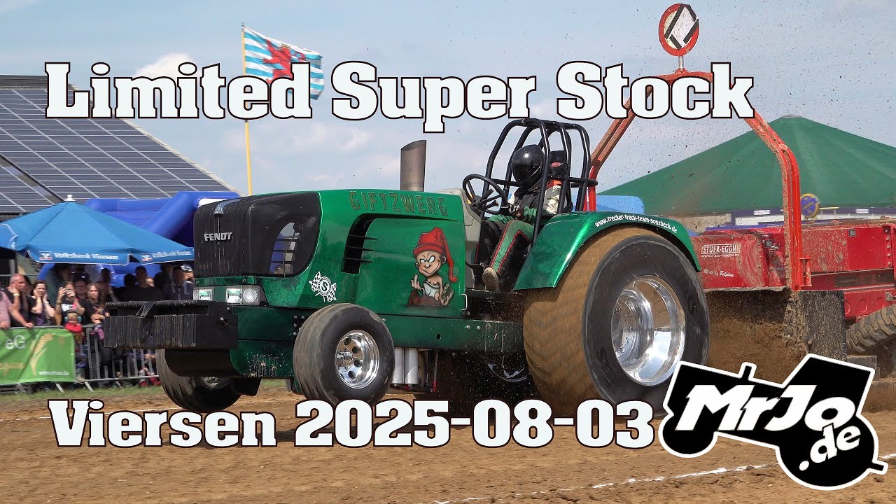 Limited Super Stock Viersen 2025 Tractor Pulling