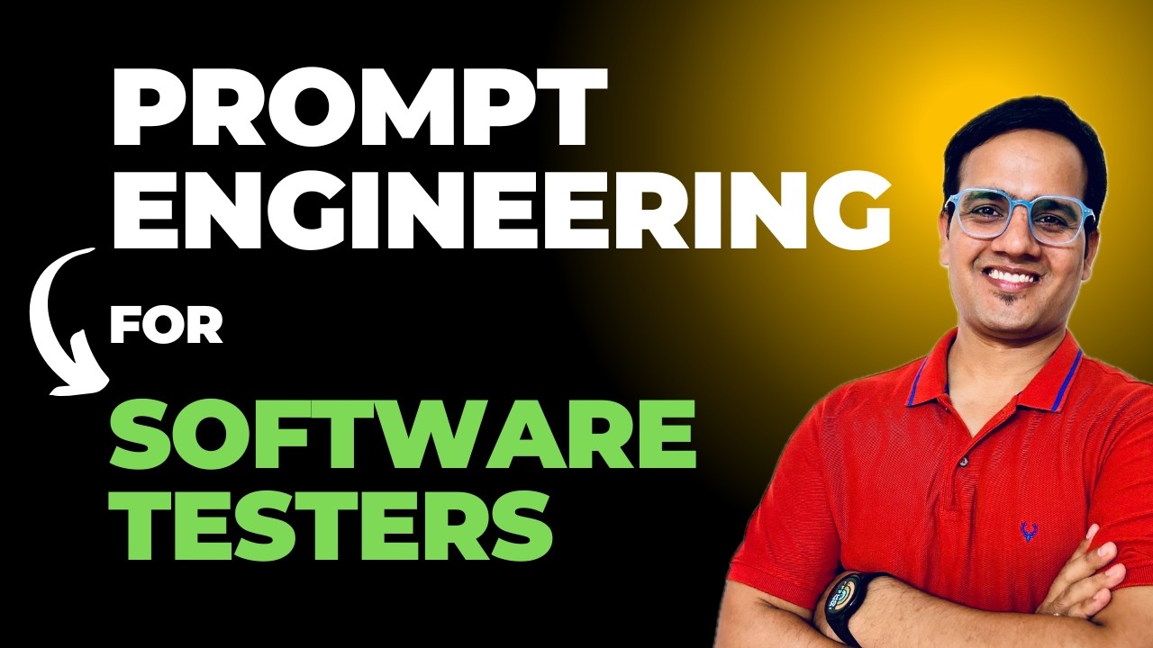PROMPT ENGINEERING for Software Testers | Correct Prompting Technique for Software Testers