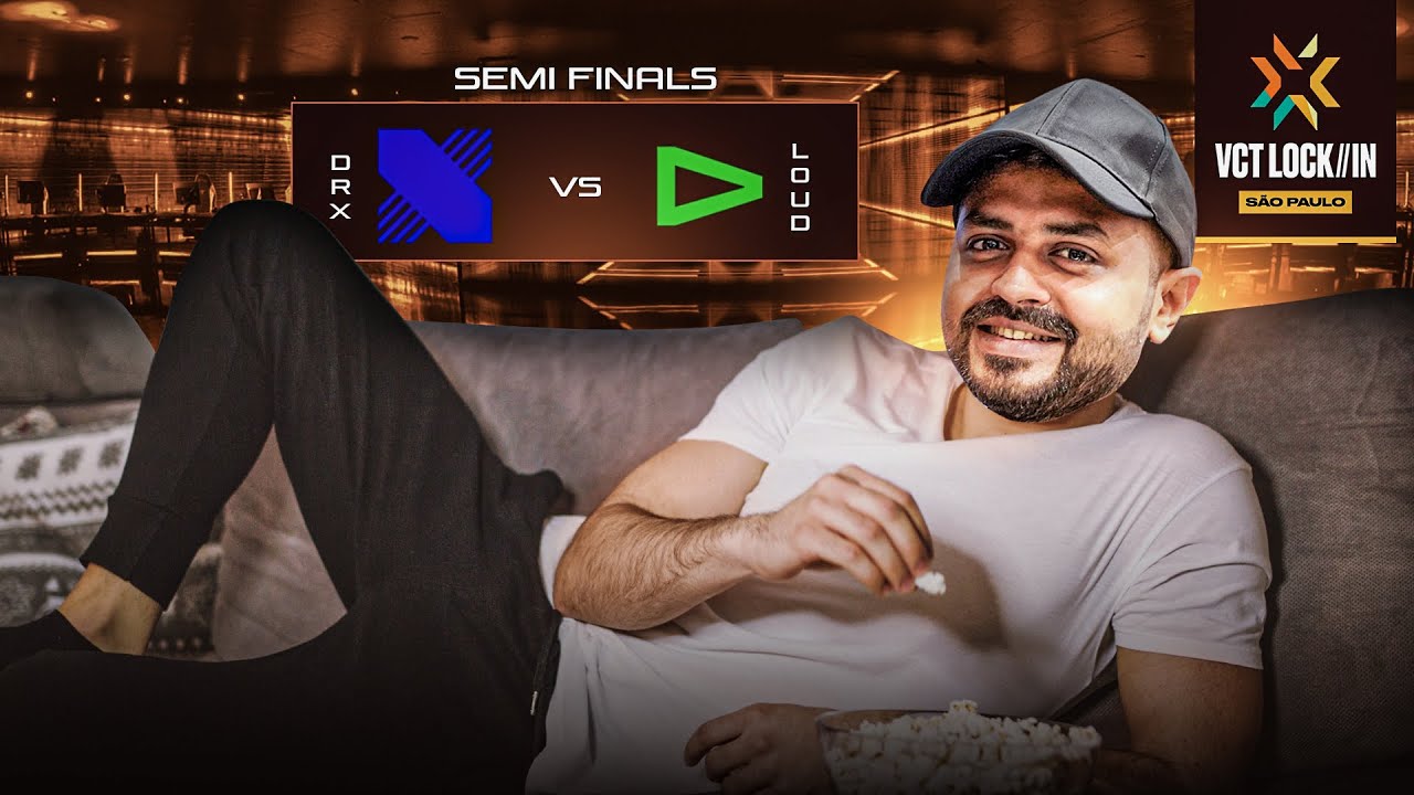 Watch Party | DRX vs. LOUD -- VCT LOCK//IN — Semifinals (Day 1) | #VCTINDWATCH