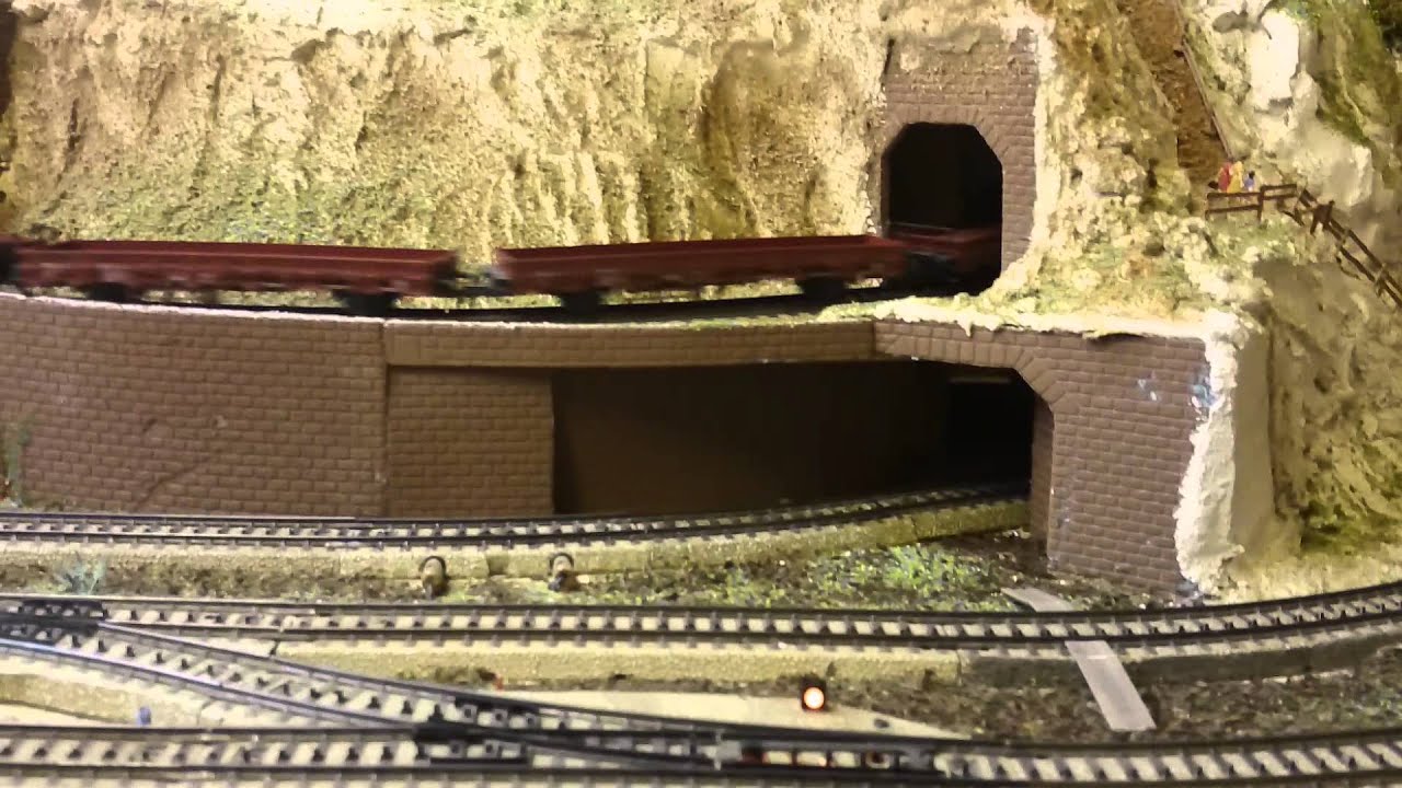 Testfahrt 3 Modellbahn M&auml;rklin H0 Analog