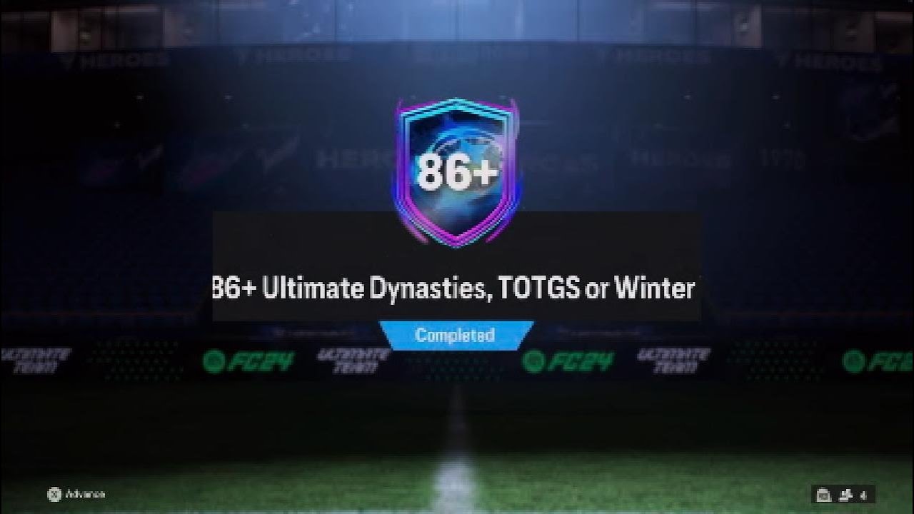 FC 24 - Ultimate Dynasties, TOTGS or Winter Wildcard Player Pick