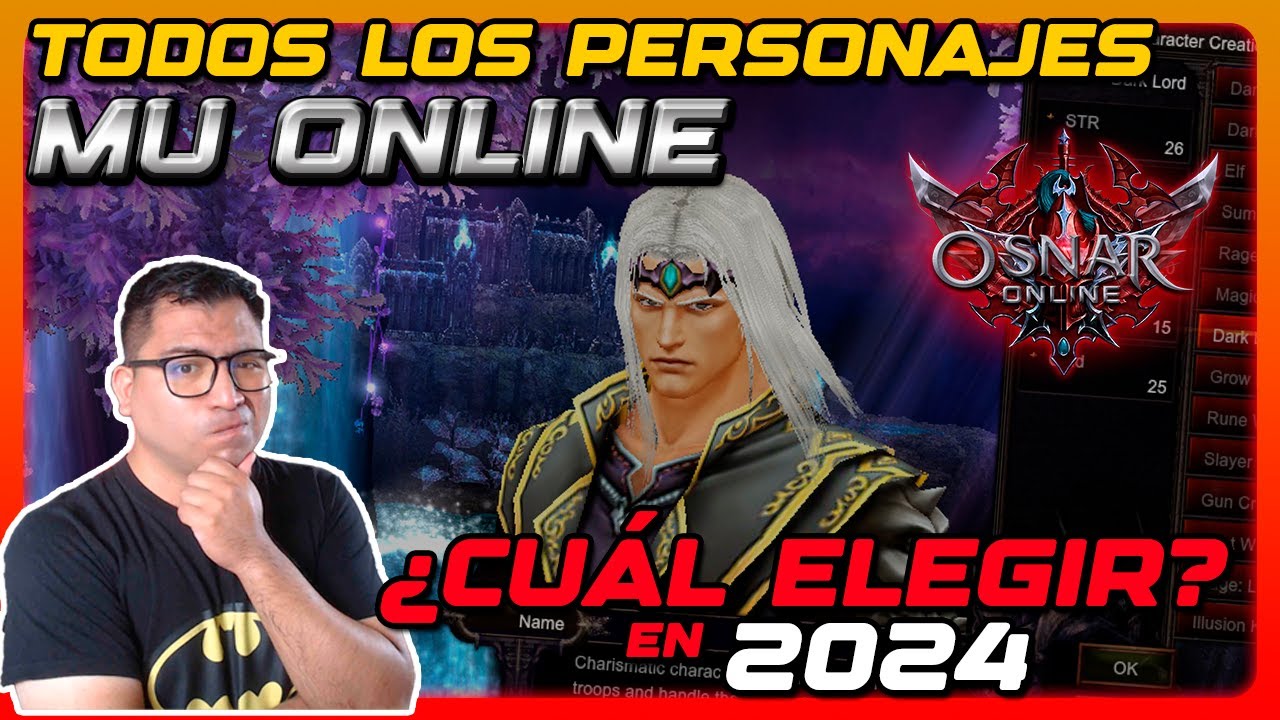 ¿CONOCES TODOS los PERSONAJES de MU ONLINE? 😮 |  ¿Cuál ELEGIR en 2024? 🤔| Mu Online Season 18 P2🔥