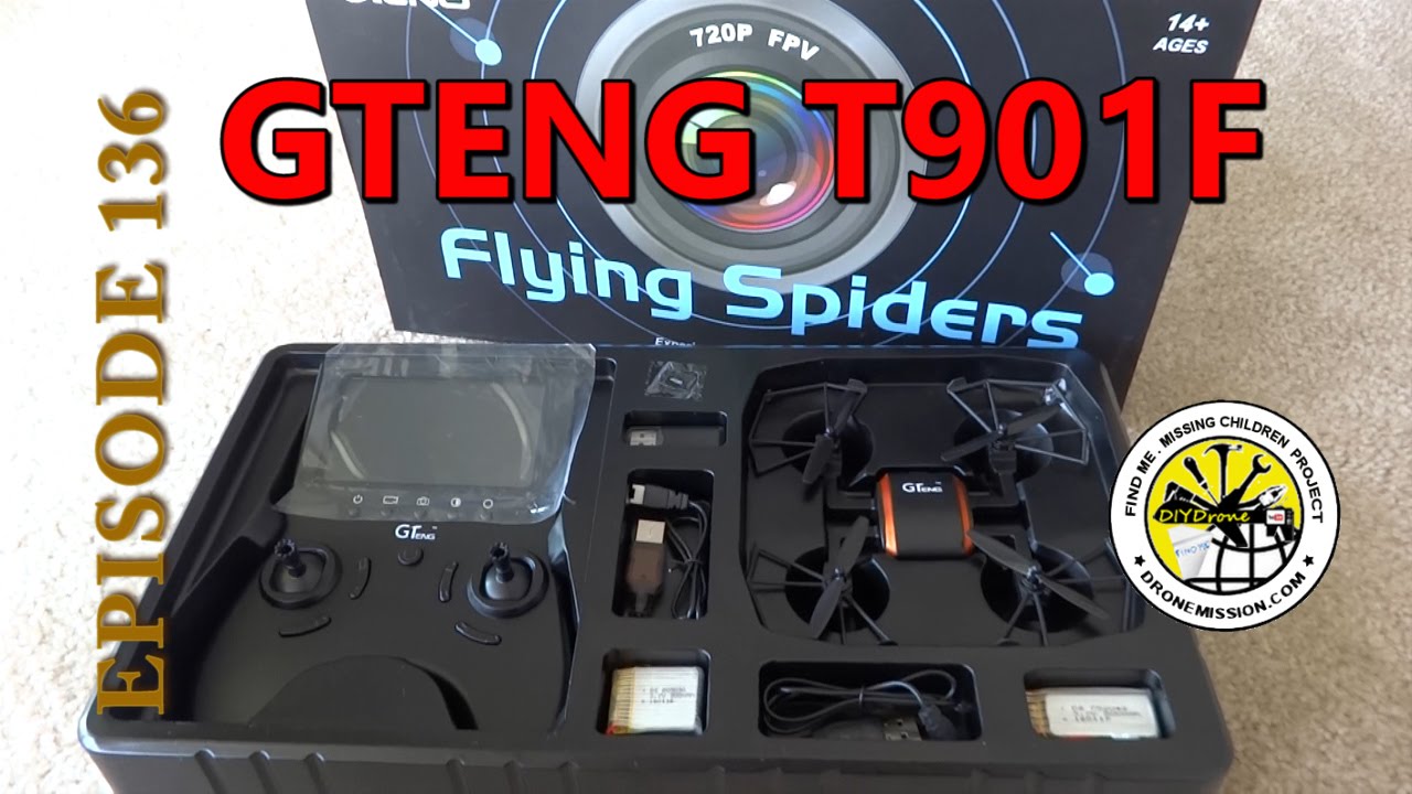 Квадрокоптер GTeng T901F Flying Spider