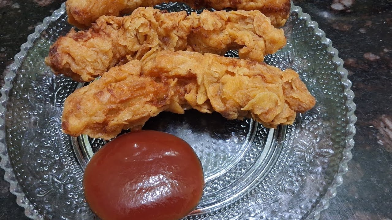 Chicken Strips || how to make restaurant style chicken strips at home 