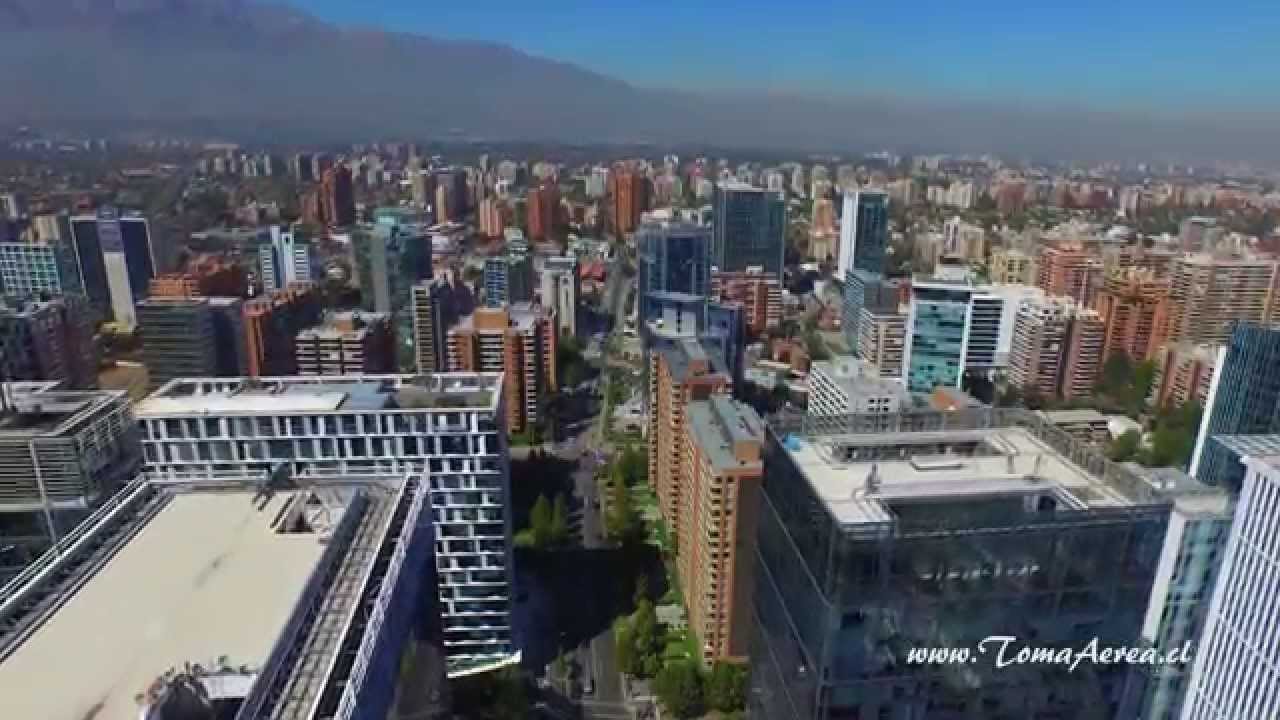 Tomas aereas Santiago de Chile 4k las condes - AD Toma Aerea