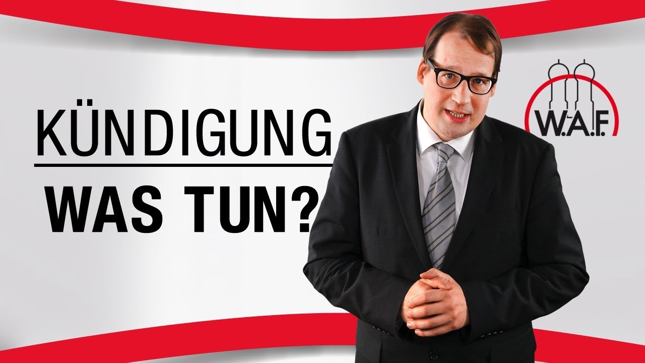 Was sollten schwerbehinderte Menschen bei Erhalt einer Kündigung tun? | Betriebsrat Video