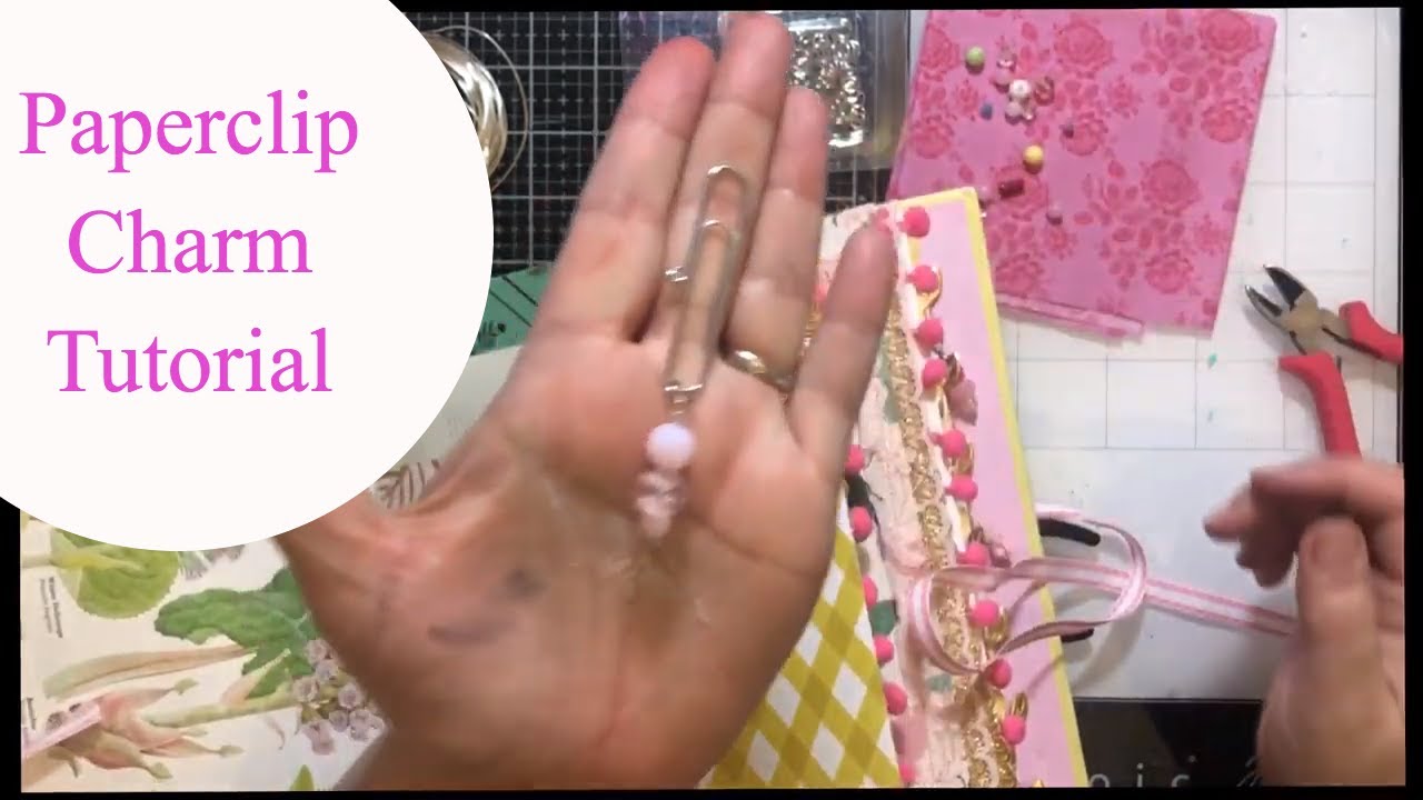 Paperclip Charm Tutorial-Using BeebeeCraft Charms