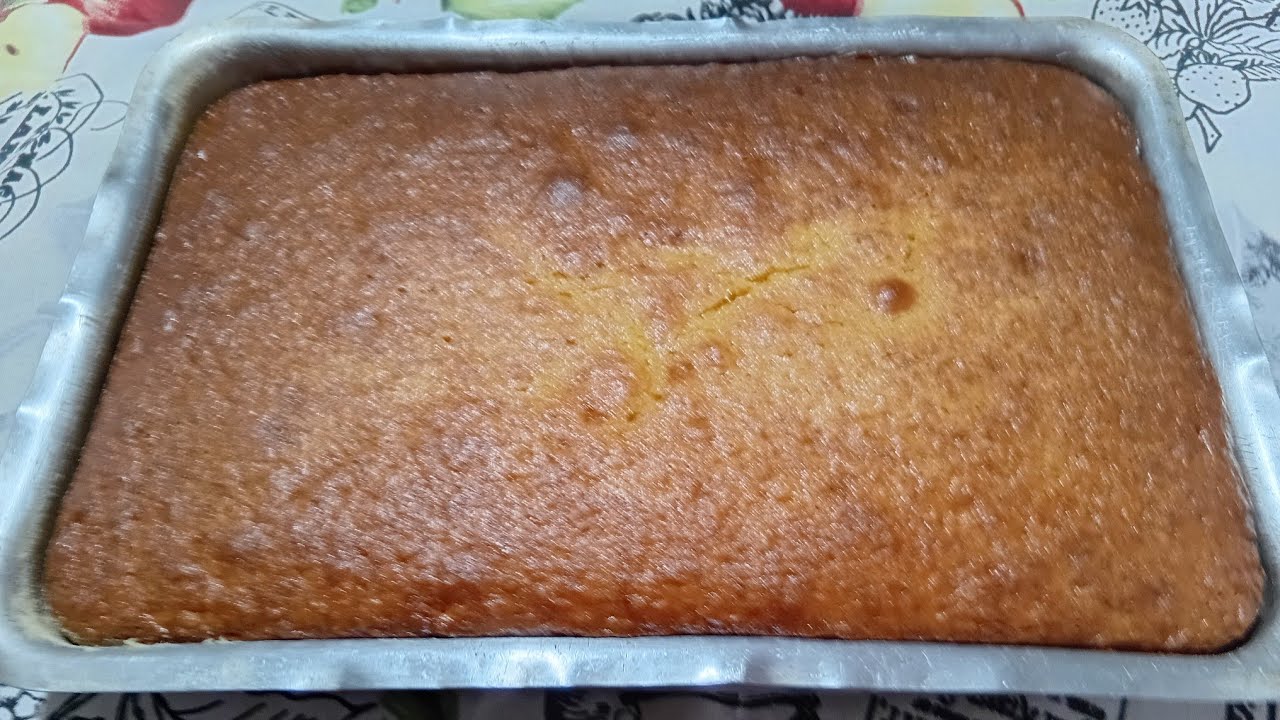 BOLO DE CREME DE LEITE SEM FARINHA DE TRIGO 