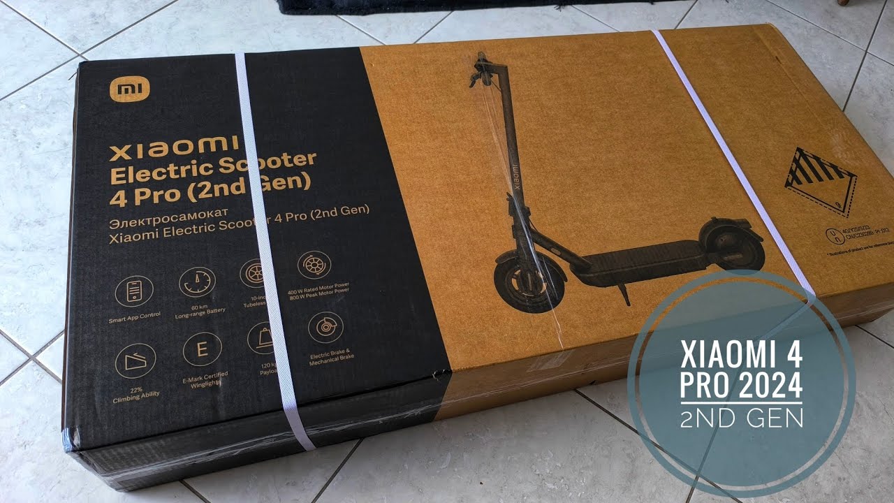 Unboxing the new 2024 Xiaomi 4 pro (2nd Gen)