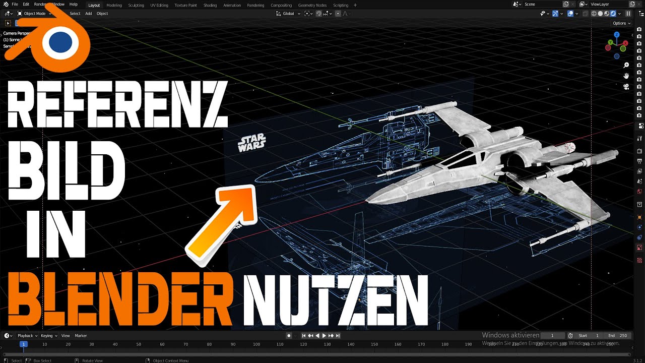 Wie man Referenz Bilder In Blender benutzt / So Modellierst du besser