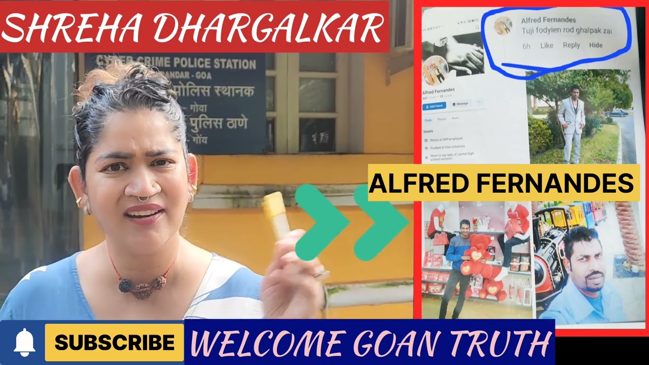 CYBER CRIME COMPLAINT FILED BY SHREHA DHARGALKAR AGAINST ALFRED FERNANDES FOR OFFENSIVE MESSAGES .