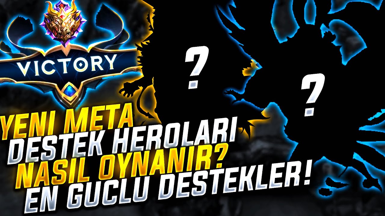 YENI META DESTEK HEROLARI NASIL OYNANIR? | EN GÜÇLÜ DESTEK HEROLARI | MOBİLE LEGENDS BANG BANG