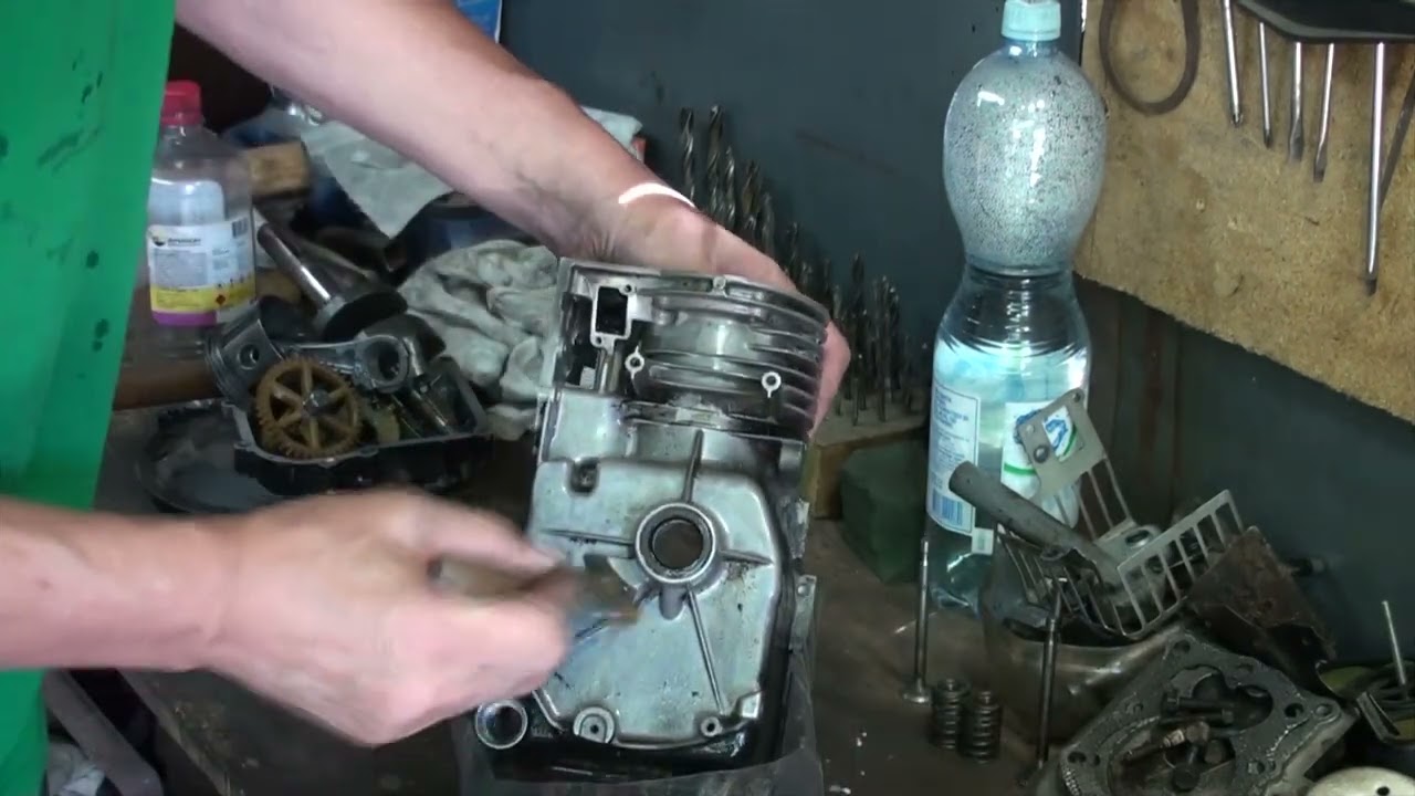 Собираем мотор  Briggs&Stratton для газонокосилки MTD 48