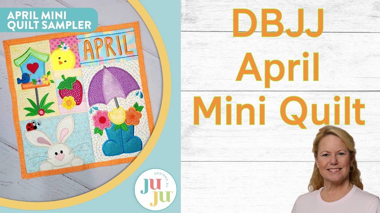 Start the #DBJJ April Mini Quilt Sampler, the Stitchuation Room, 5 Mar 26