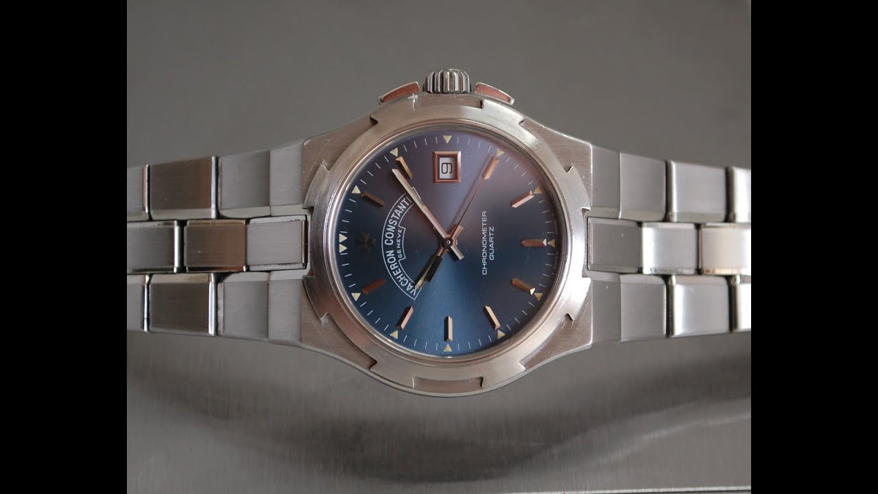 1996 Vacheron Constantin Overseas men's sports watch.  Model reference 72040.