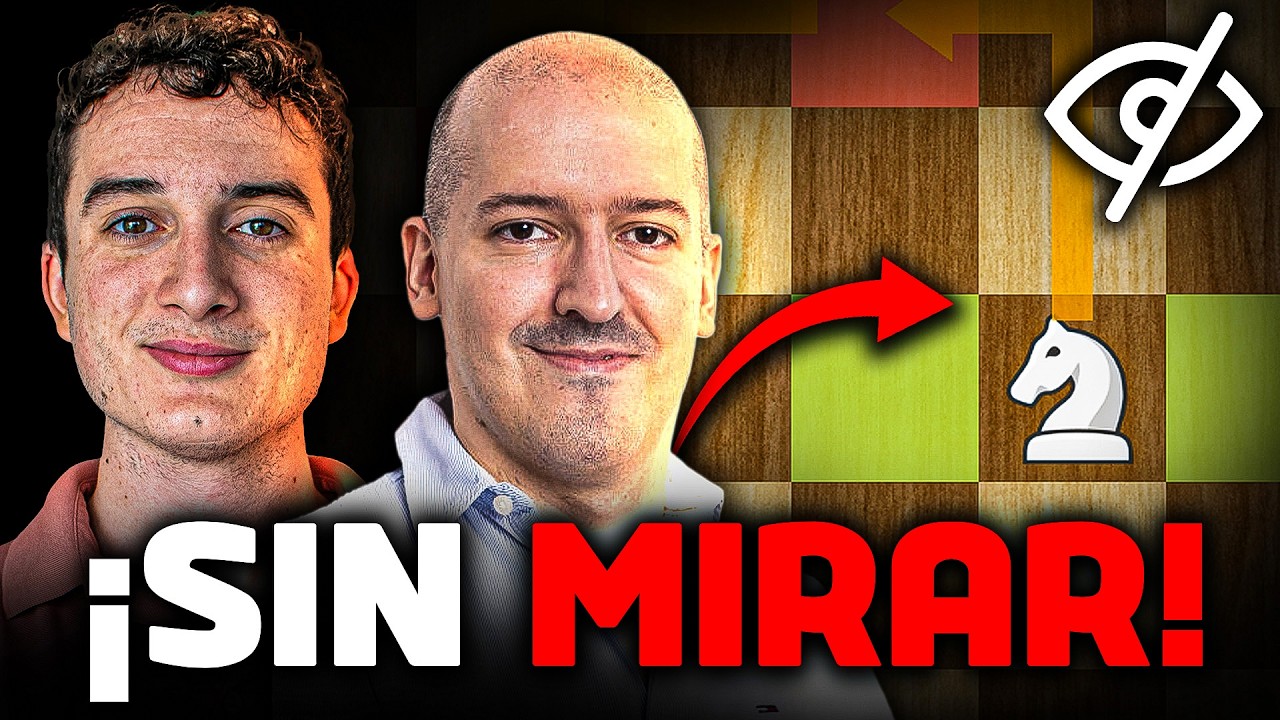GRAN MAESTRO resuelve ejercicios a CIEGAS😱