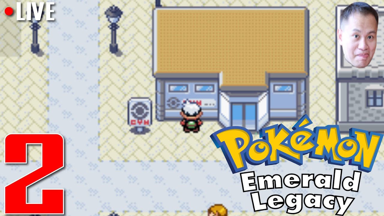 LIVE - จะผ่านยิม 1 ได้หรือไม่ - Pokémon Emerald Legacy Part 2