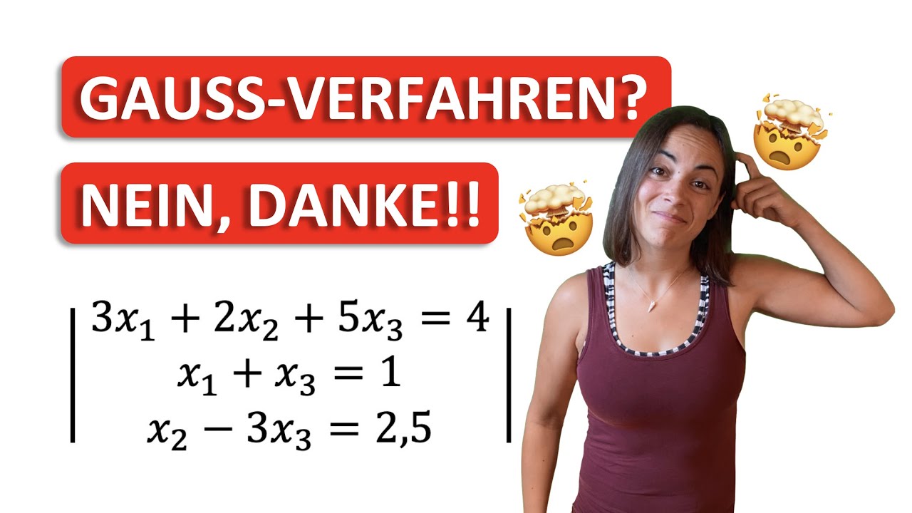 🦊🦊🦊 LINEARES GLEICHUNGSSYSTEM (LGS) | Ganz EINFACH lösen OHNE Gauß-Verfahren!