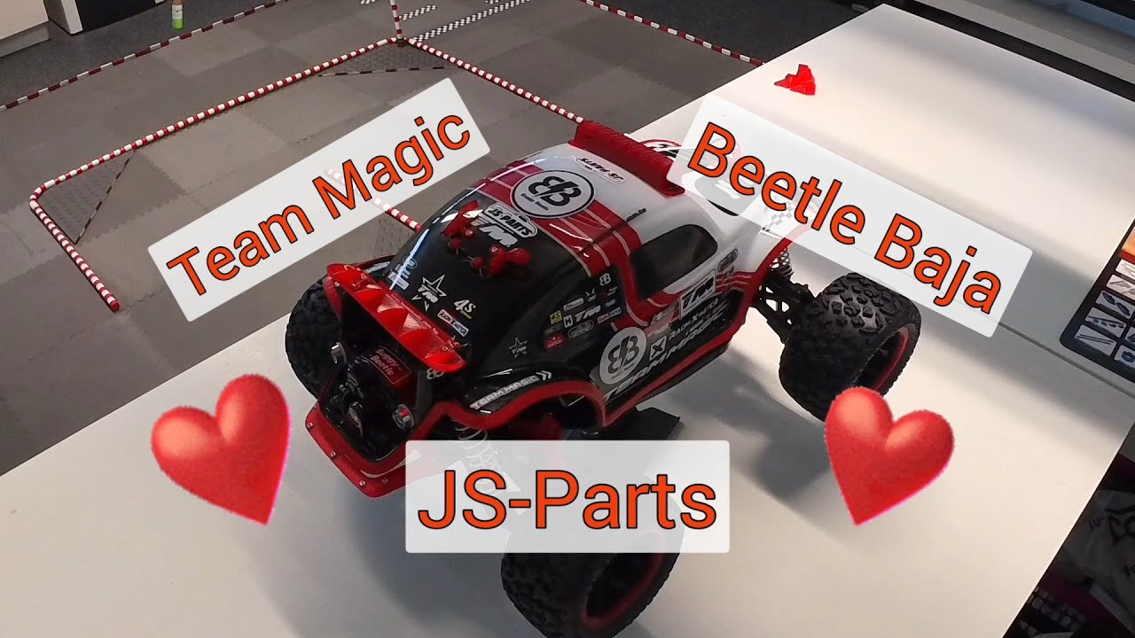 Team Magic Beetle Baja JS Parts