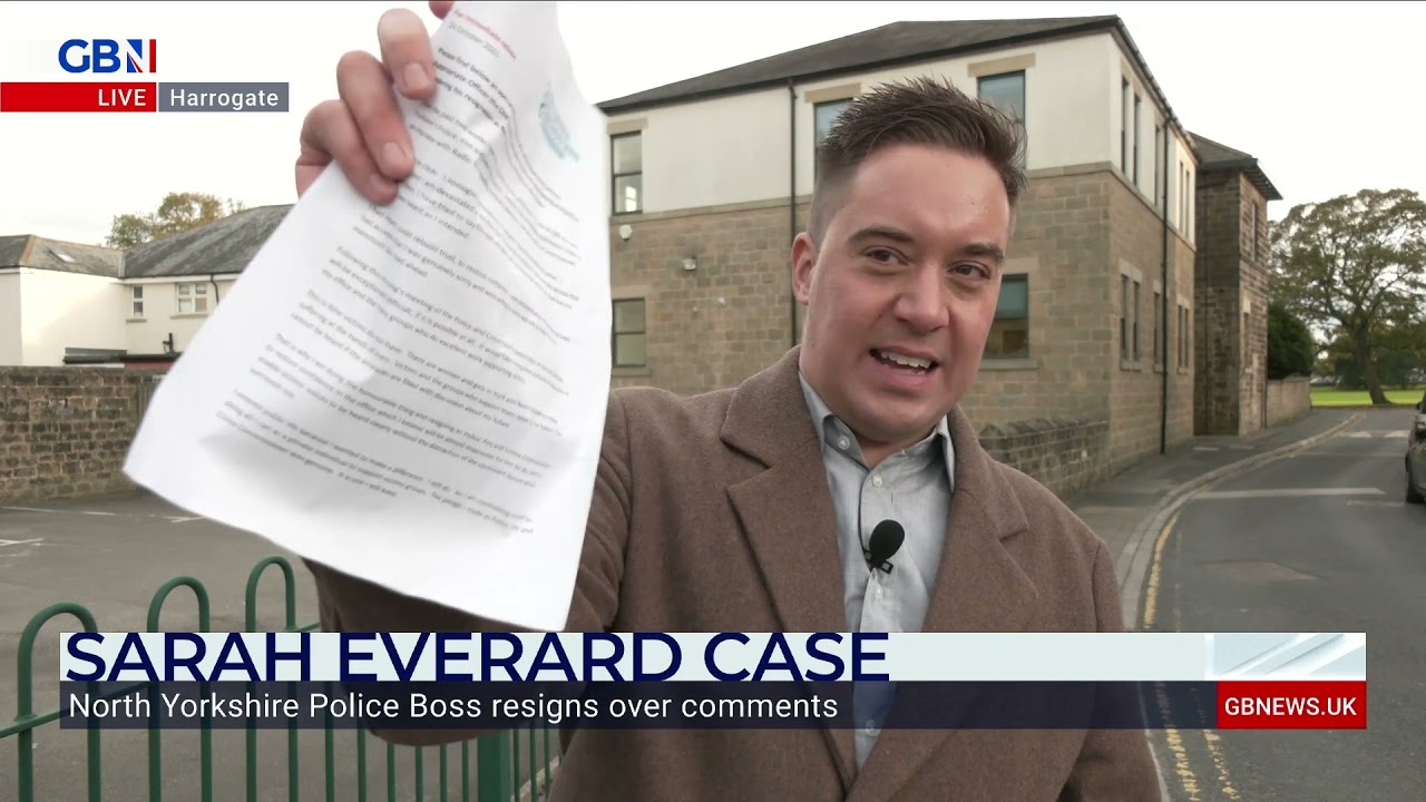 Yorkshire Police boss Philip Allott's resignation over comments about Sarah Everard.