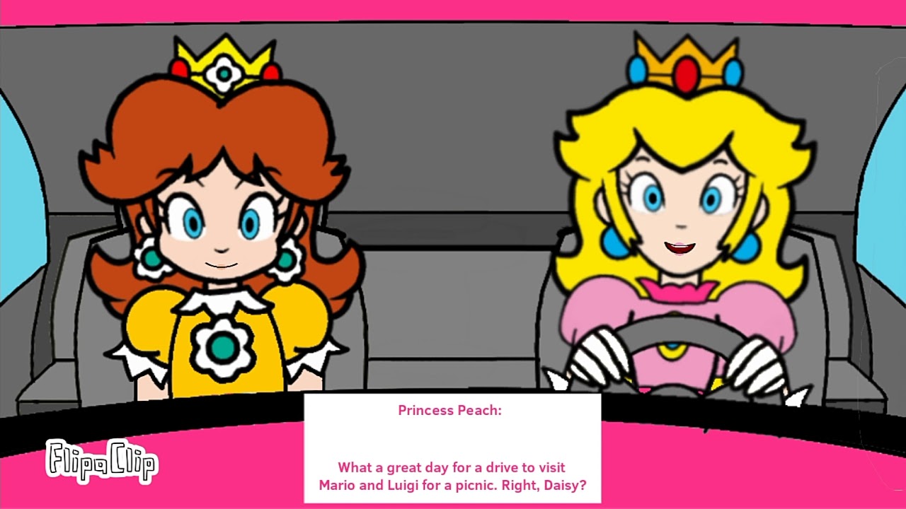 Princess Driving Trouble (Pedal Pumping Animation #66)