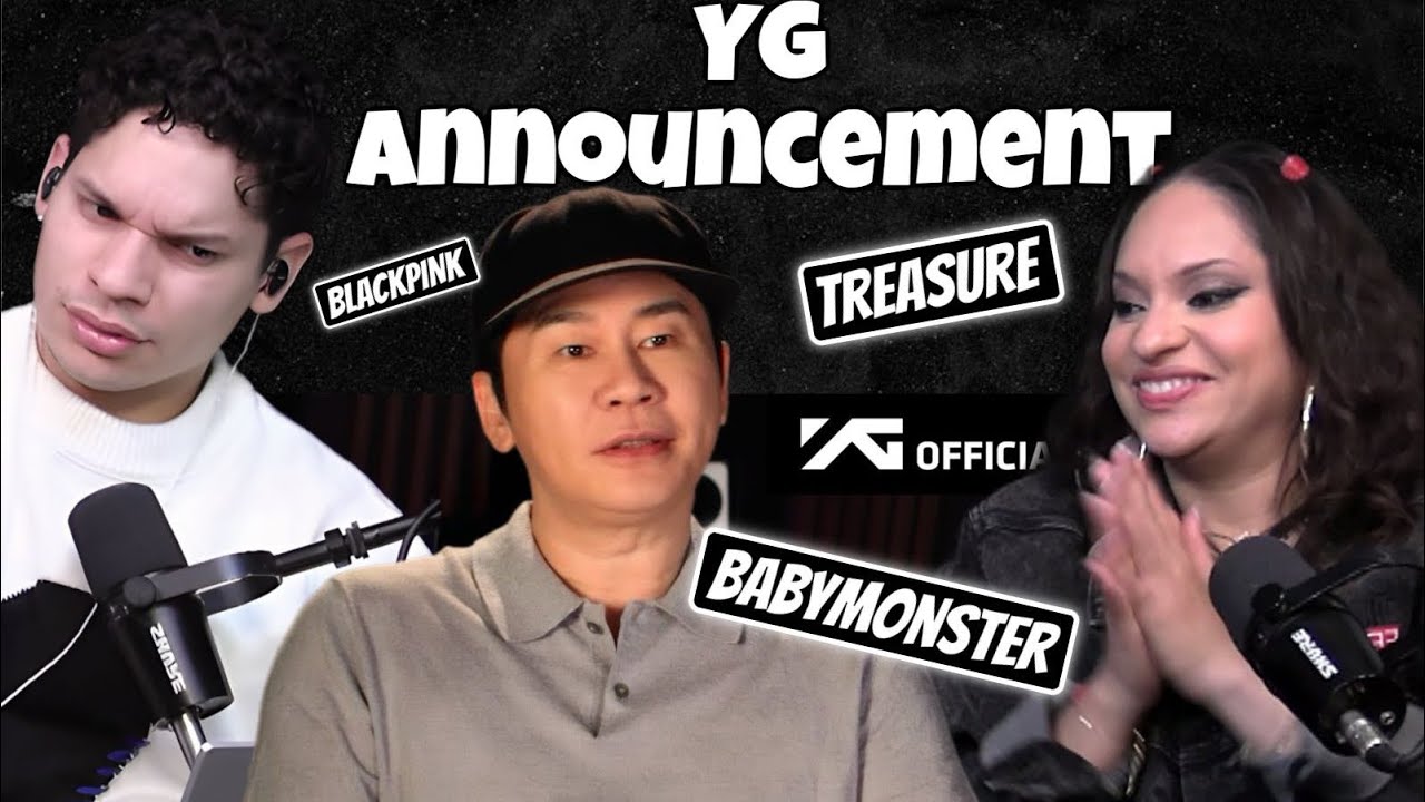 Waleska & Efra react to YG ANNOUCEMENT
