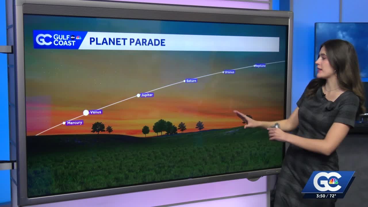 Six planets to parade across the sky Saturday