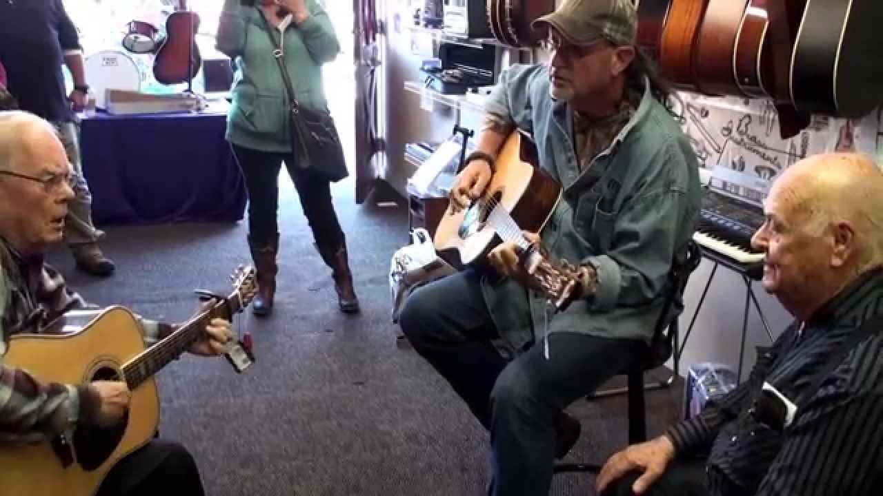 Mayberry Music Center Jam (Russell & James Easter) - They're Holding Up The Ladder