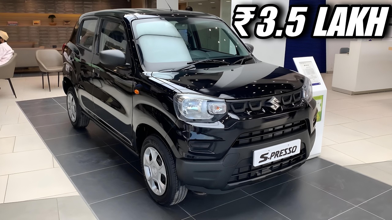 Maruti S-Presso New  Model 2025 सिर्फ़ ₹3.5 लाख Maruti S Presso Review Hindi