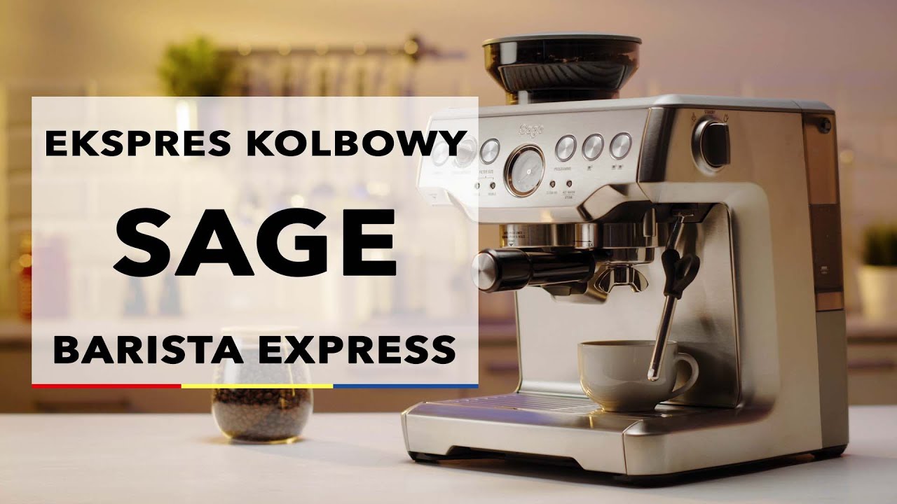 Ekspres ciśnieniowy Sage Barista Express SES875 - dane techniczne - RTV EURO AGD