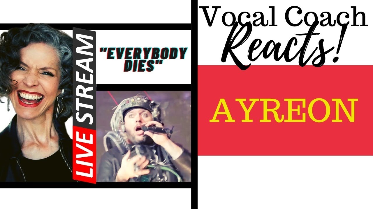 LIVE REACTION Ayreon "EVERYBODY DIES" (Ayreon Universe) VOCAL COACH REACTS & DECONSTRUCTS