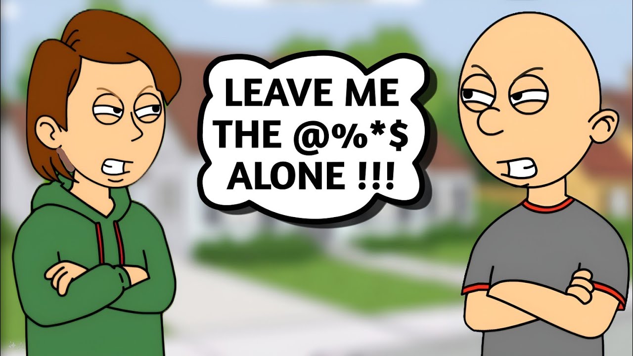 Classic Caillou Uses a Bad Word/Grounded