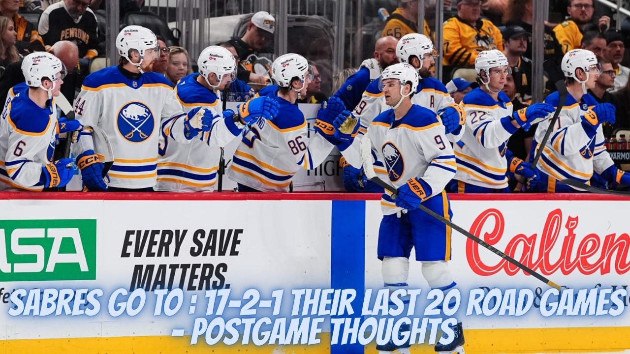 «Сэйбрз» улучшили свой результат до 17-2-1 в последних 20 выездных играх — послематчевые размышления