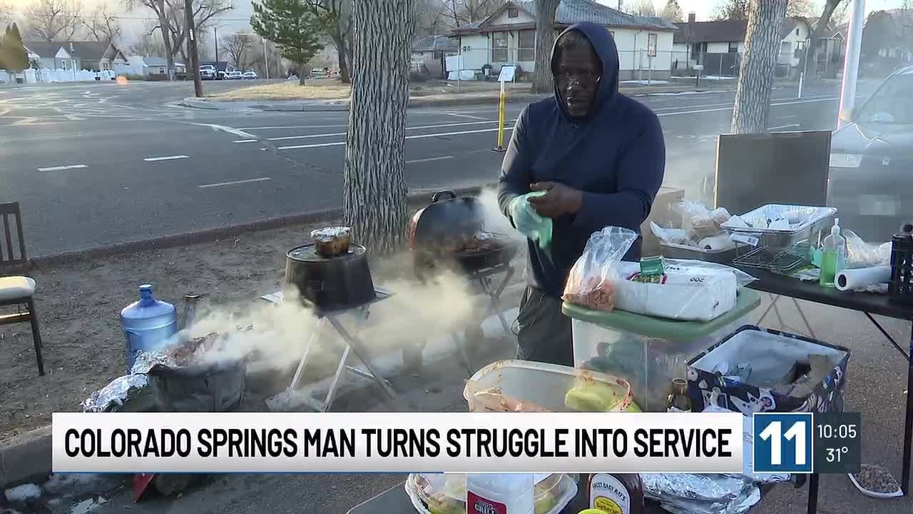 Colorado Springs man turns struggle into service